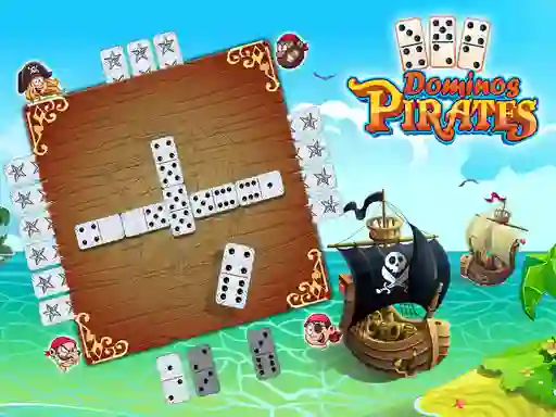 Lojë Dominos Pirates në internet