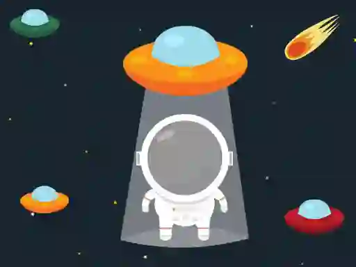 Lojë Astronaut vs Aliens në internet