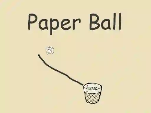 Lojë Paper Ball në internet