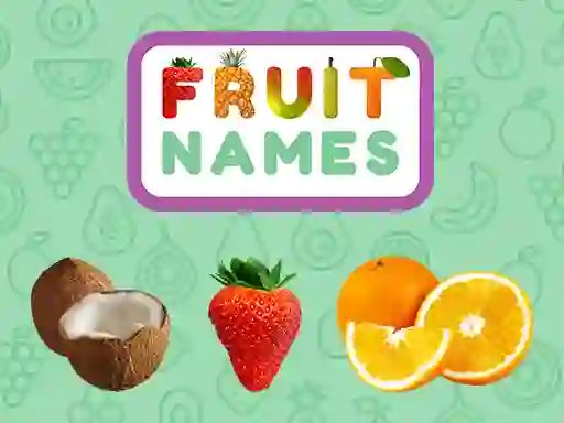 Lojë Fruit Names në internet