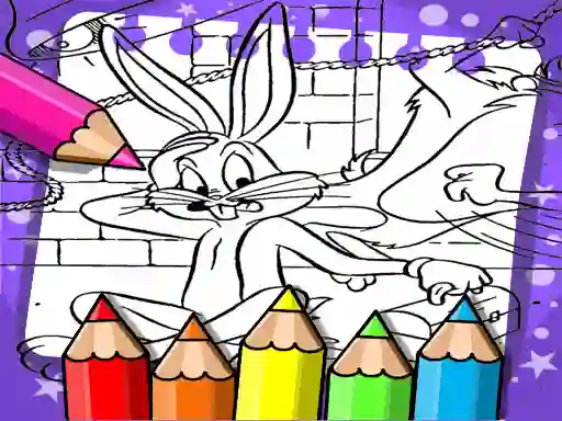 Lojë Bugs Bunny Coloring Book në internet
