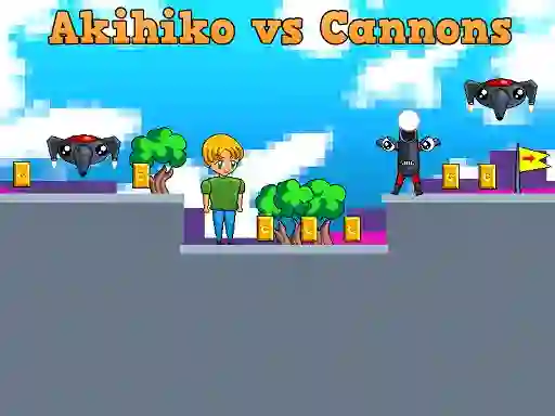 Lojë Akihiko vs Cannons në internet