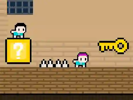 Lojë Pixcade 2 Player Escape në internet