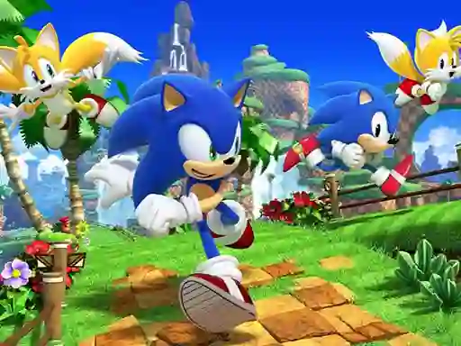 Lojë Sonic Adventure Run në internet