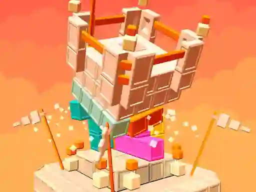 Lojë Demolish Castle Puzzle në internet