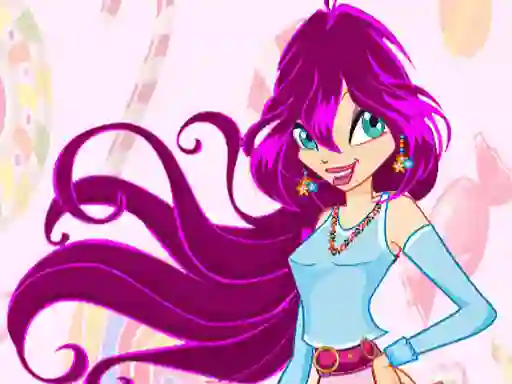 Lojë Winx Candy Girl në internet