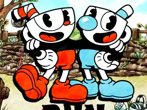 Lojë Cuphead Run version në internet