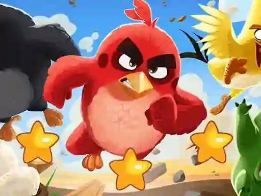 Lojë Angry Birds Hidden Stars në internet