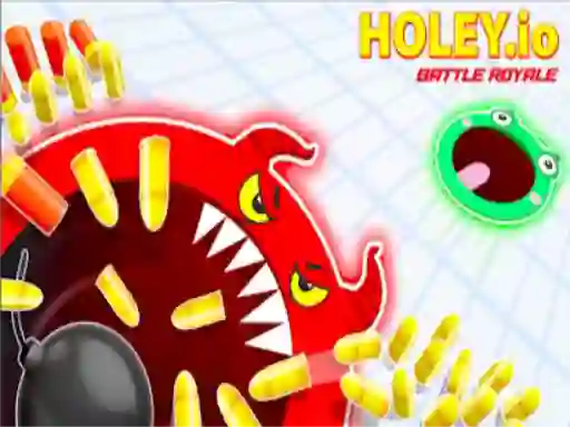Lojë Holey.io battle royale në internet