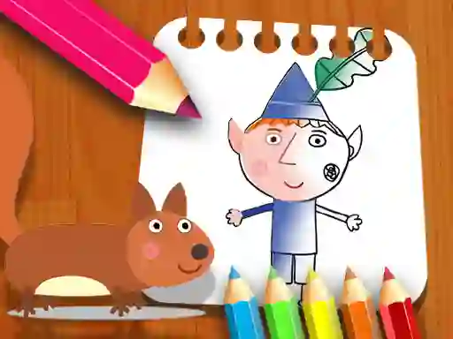 Lojë Ben Hollys Coloring Book në internet