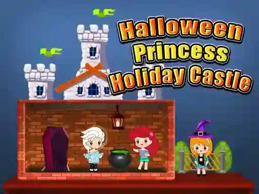 Lojë Halloween Princess Holiday Castle në internet