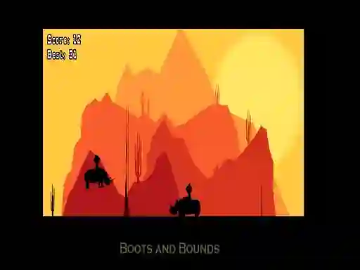 Lojë Boots & Bounds në internet