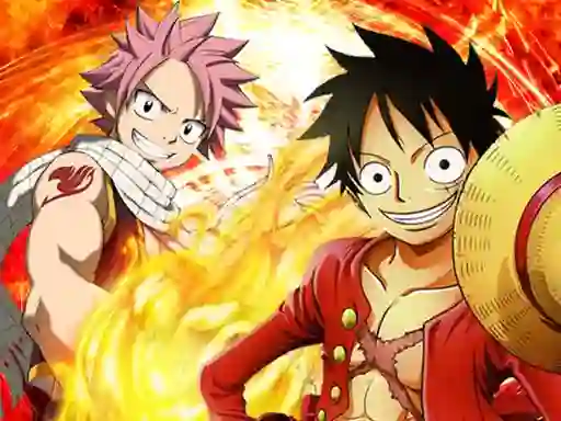 Lojë Fairy Tail Vs One Piece në internet