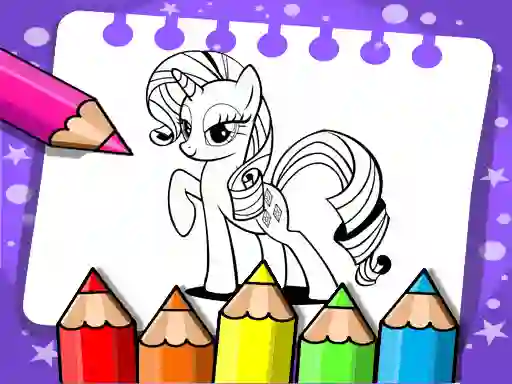Lojë My Little Pony Coloring Book në internet