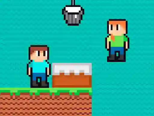 Lojë Brothers are making a cake në internet