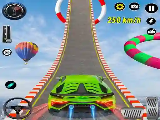Lojë Car Stunt Ramp Challenge në internet