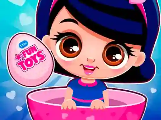 Lojë Cute Dolls Open Eggs në internet