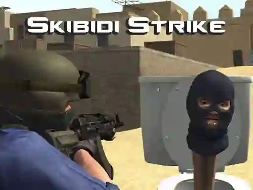 Lojë Skibidi Strike në internet