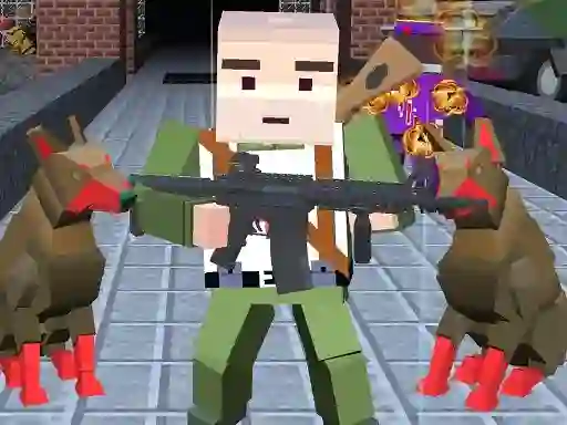Lojë Pixel Apocalypse Survival Online në internet
