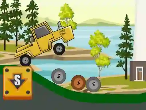 Lojë Hill Climb Tractor 2D në internet
