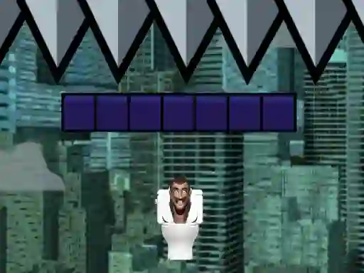 Lojë Skibidi Toilet City Jumper në internet