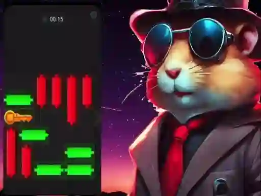 Lojë Hamster Puzzle Keys në internet