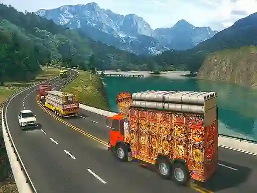 Lojë Indian Cargo Truck Gwadar Port Game në internet