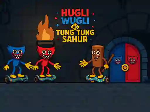 Lojë Hugli Wugli vs Tung Tung Sahur në internet