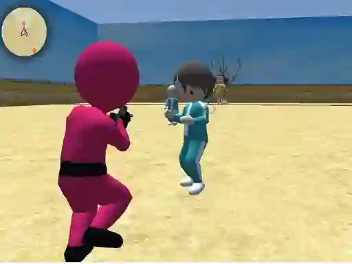 Lojë Squid Game: Shooting Survival në internet