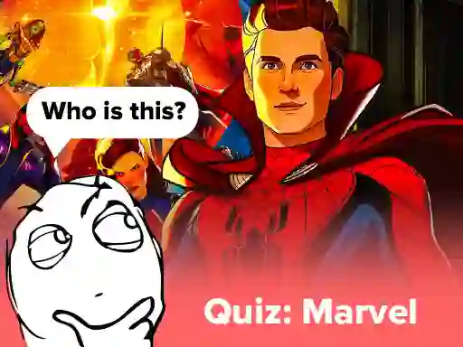 Lojë Quiz: marvel në internet