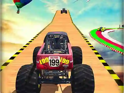 Lojë Monster Trucks Stunts në internet