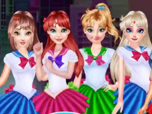 Lojë Princess Sailor Moon Battle Outfit në internet