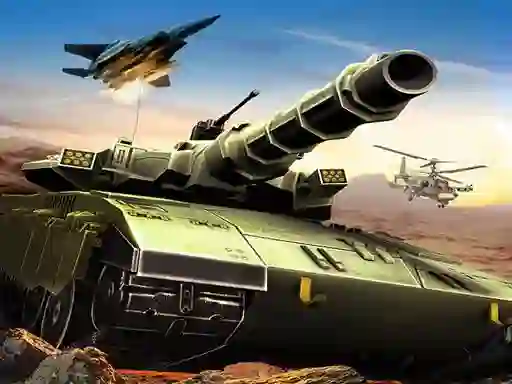 Lojë Battle Tanks City of War në internet