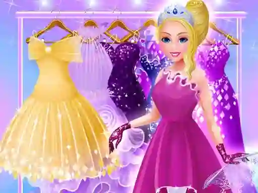 Lojë Cinderella Dress Up Girls në internet