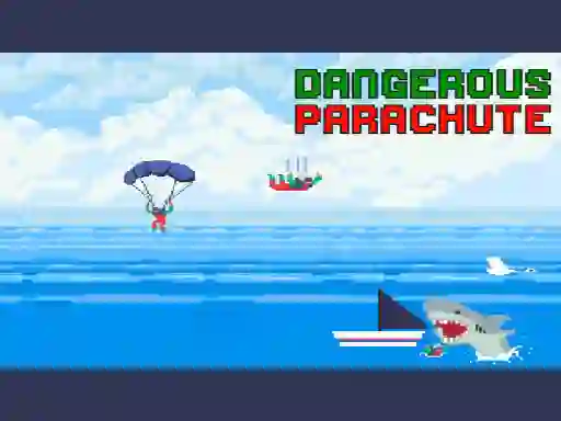 Lojë Dangerous Parachute në internet