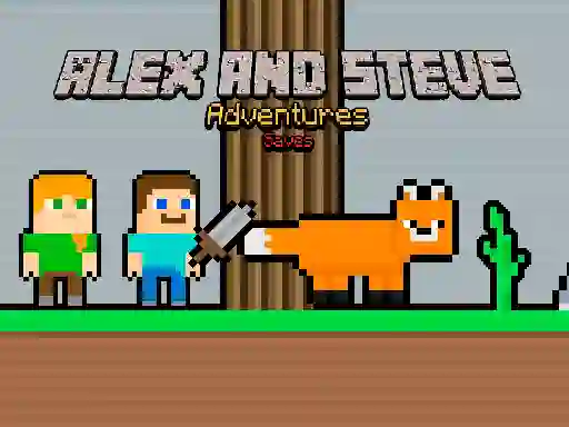 Lojë Alex and Steve Adventures Saves në internet