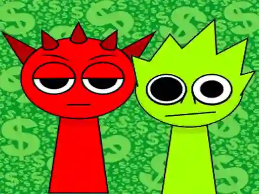 Lojë Sprunki Money Stack Incredibox në internet