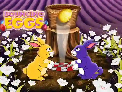 Lojë Bouncing Eggs në internet