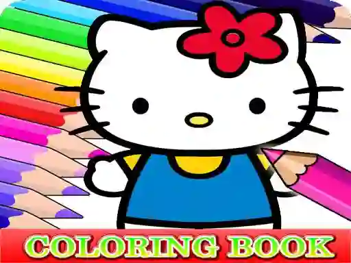 Lojë Coloring Book for Hello Kitty në internet