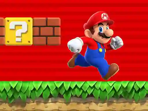 Lojë Mario Runner Mobile në internet