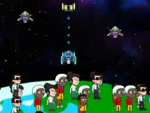 Lojë Save from Aliens në internet