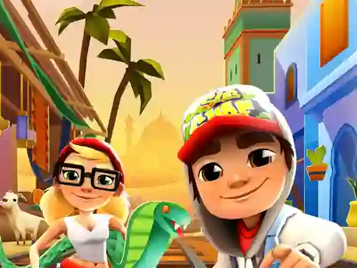 Lojë Subway Surfers World Tour: Marrakesh në internet