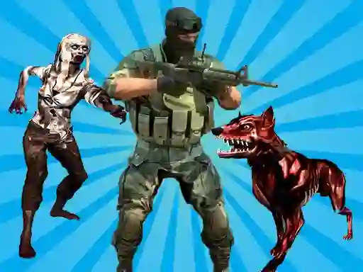 Lojë Good Guys VS Bad Boys Zombie në internet