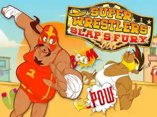 Lojë Super Wrestlers : Slaps Fury në internet