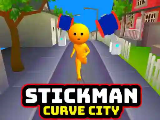Lojë Stickman Curve City në internet