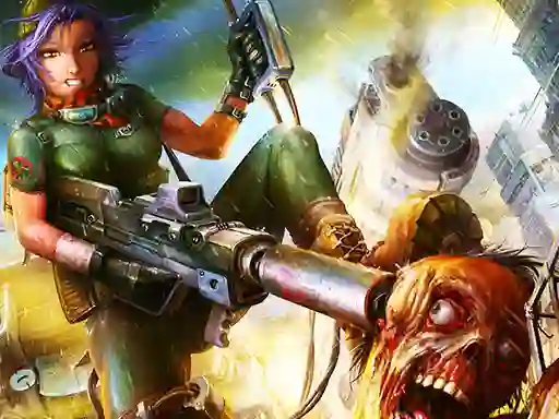 Lojë Zombie terror në internet