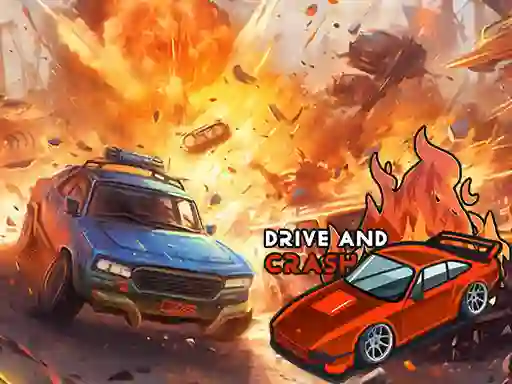 Lojë Drive and Crash në internet