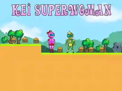 Lojë Kei Superwoman në internet