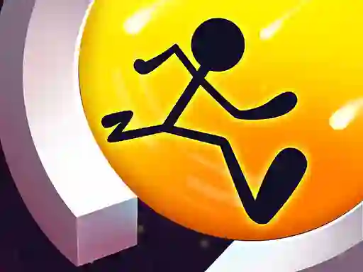 Lojë Stickman runner në internet