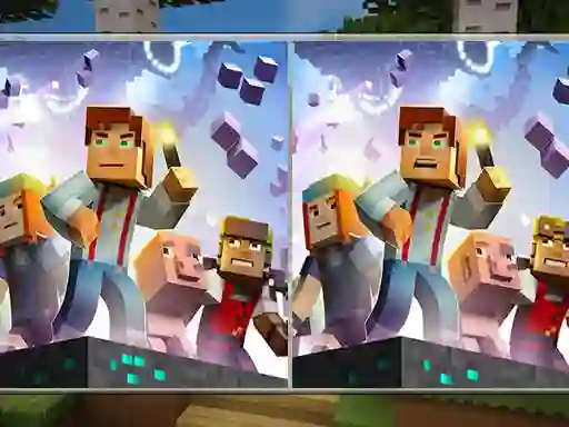 Lojë Minecraft Differences në internet